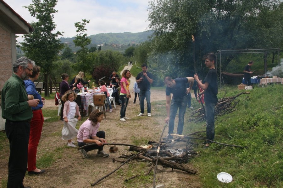 BBQ at the Horses