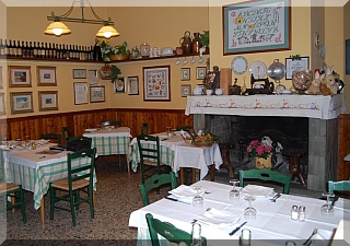 The Goraiolo Restaurant in the forest